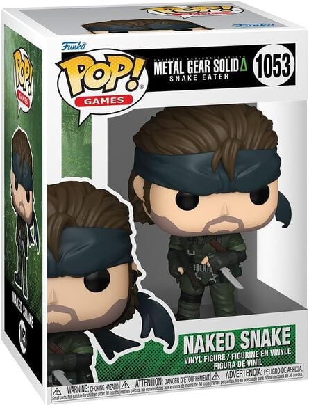 MGS Delta Snake Eater Funko Pops 3